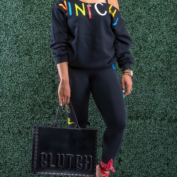 CLUTCH SIGNATURE EMBOSSED TOTE (SOLD OUT) - Picture 5 of 8